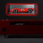 Wallity Cuadro Decorativo en Lienzo Iluminado con LED 30 x 90 cm